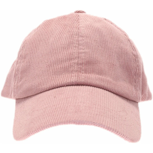 Corduroy Criss Cross High Pony CC Ball Cap