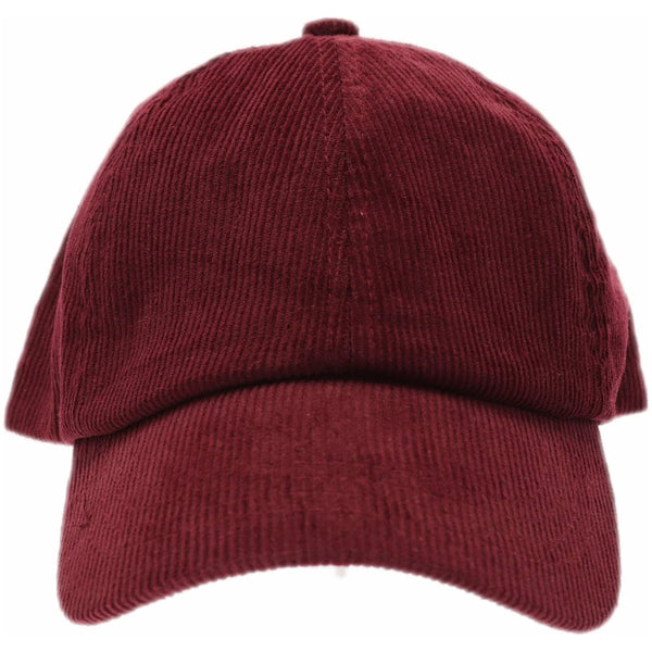 Corduroy Criss Cross High Pony CC Ball Cap