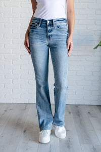 Alana Mid Rise Clean Bootcut Judy Blue Jeans