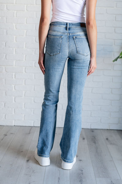 Alana Mid Rise Clean Bootcut Judy Blue Jeans