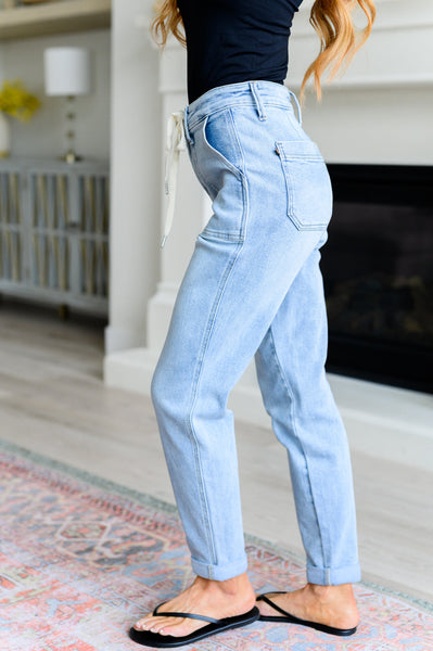 Cooper High Rise Vintage Judy Blue Denim Jogger