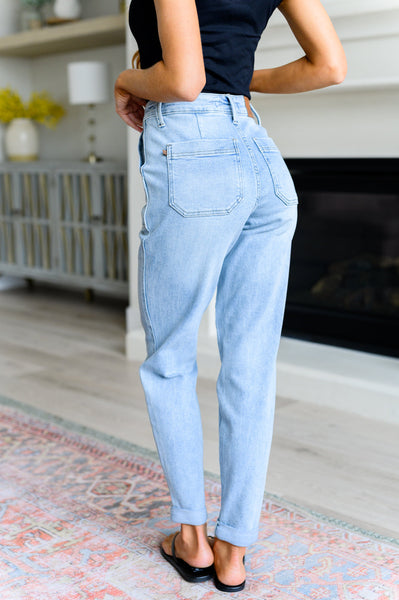 Cooper High Rise Vintage Judy Blue Denim Jogger