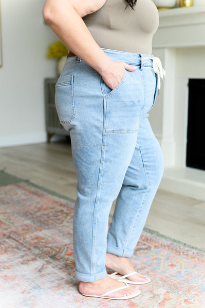 Cooper High Rise Vintage Judy Blue Denim Jogger