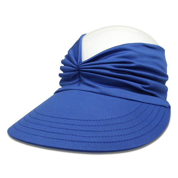 Ruched Visor in Assorted Colors