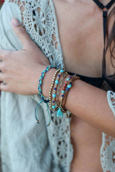 Turquoise Stackable Bracelet Set