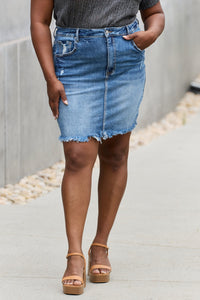 RISEN Amelia  Denim Mini Skirt