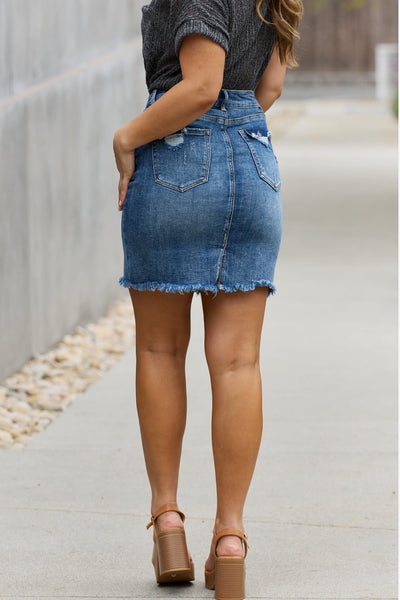 RISEN Amelia  Denim Mini Skirt