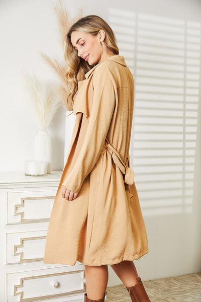 Haven Tied Trench Coat with Pockets