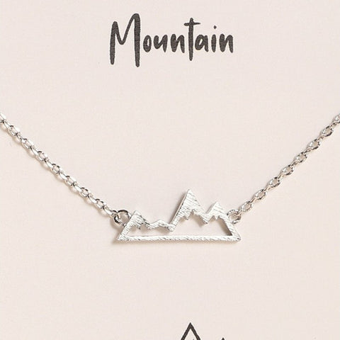 Girl, You Can Move Mountains Necklace